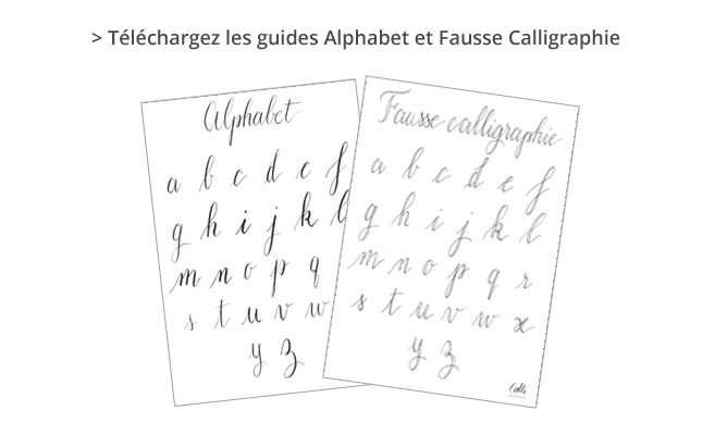 Le guide de la calligraphie