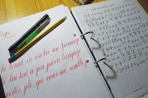 5 conseils pour une année créative - calligraphique