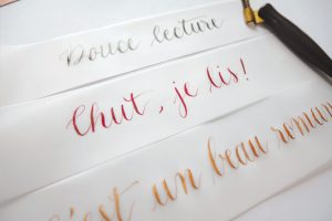 Tuto marque-page Fête des Mères - Calligraphique