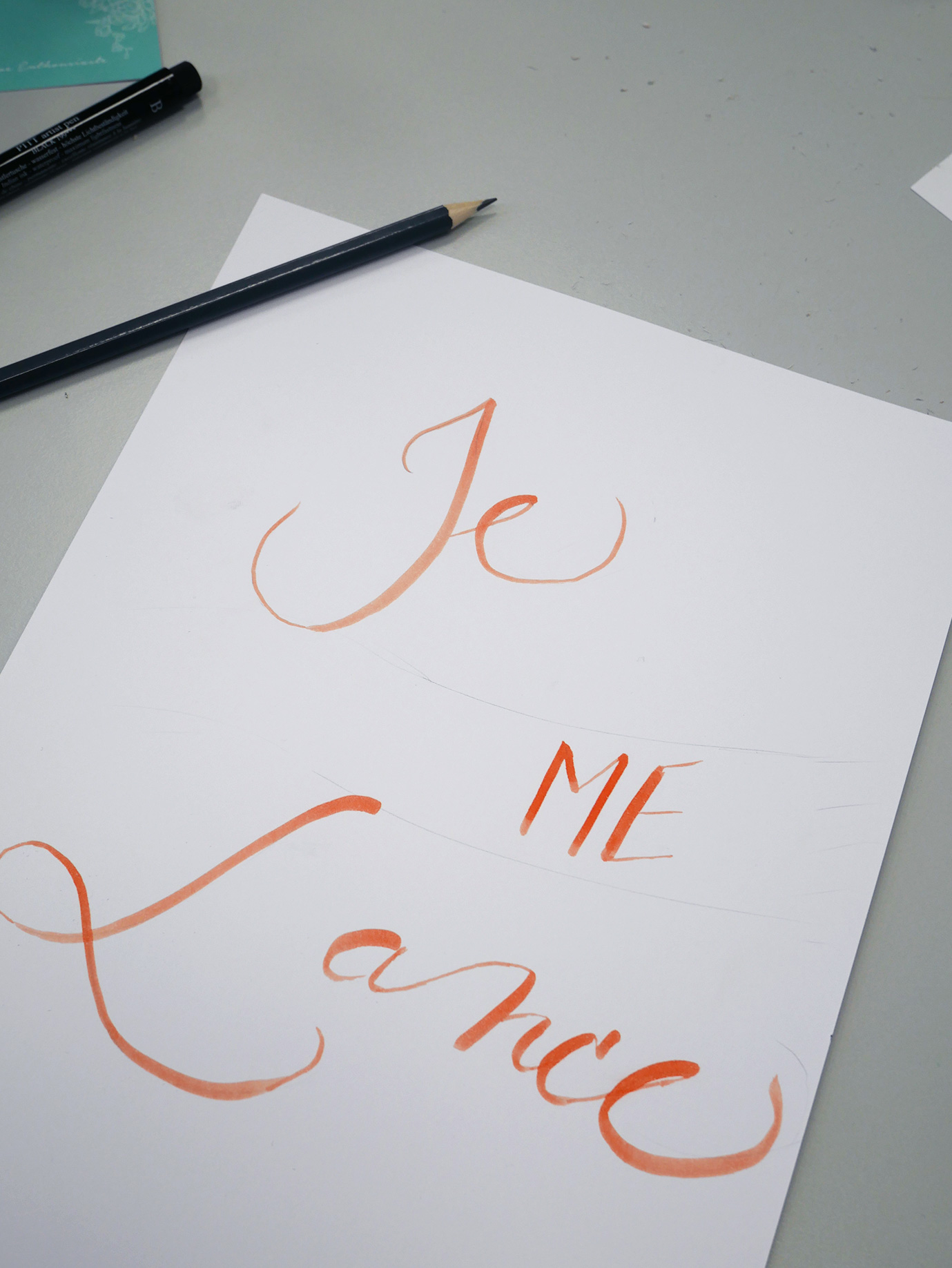 atelier calligraphie HEC Au féminin – Calligraphique