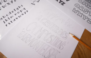 L'astuce pour réussir vos compositions en lettering à tous les coups - Calligraphique