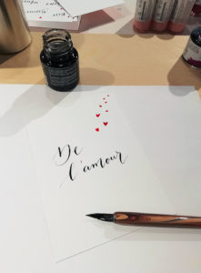 calligraphie saint valentin & other stories