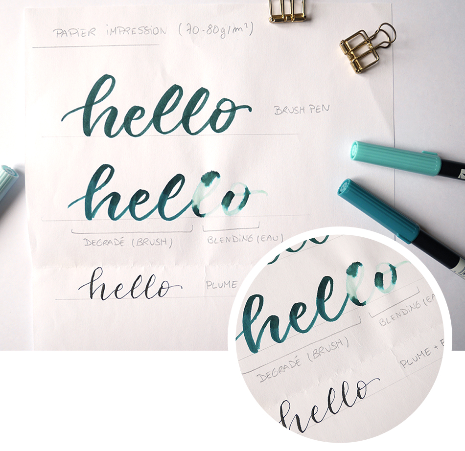 Quel feutre/stylo blanc utiliser pour vos créations lettering ? -  Calligraphique - L'Académie